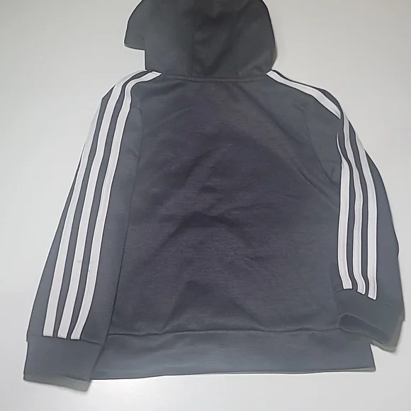 3/$30 ADIDAS Dri-Fit Pullover Hood Stripes Originals Embossed - Picture 5 of 6